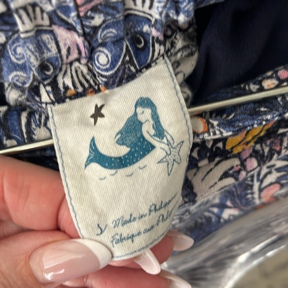 Anthropologie Bohemian Patterned Cropped Pants small - Picture 4 of 5